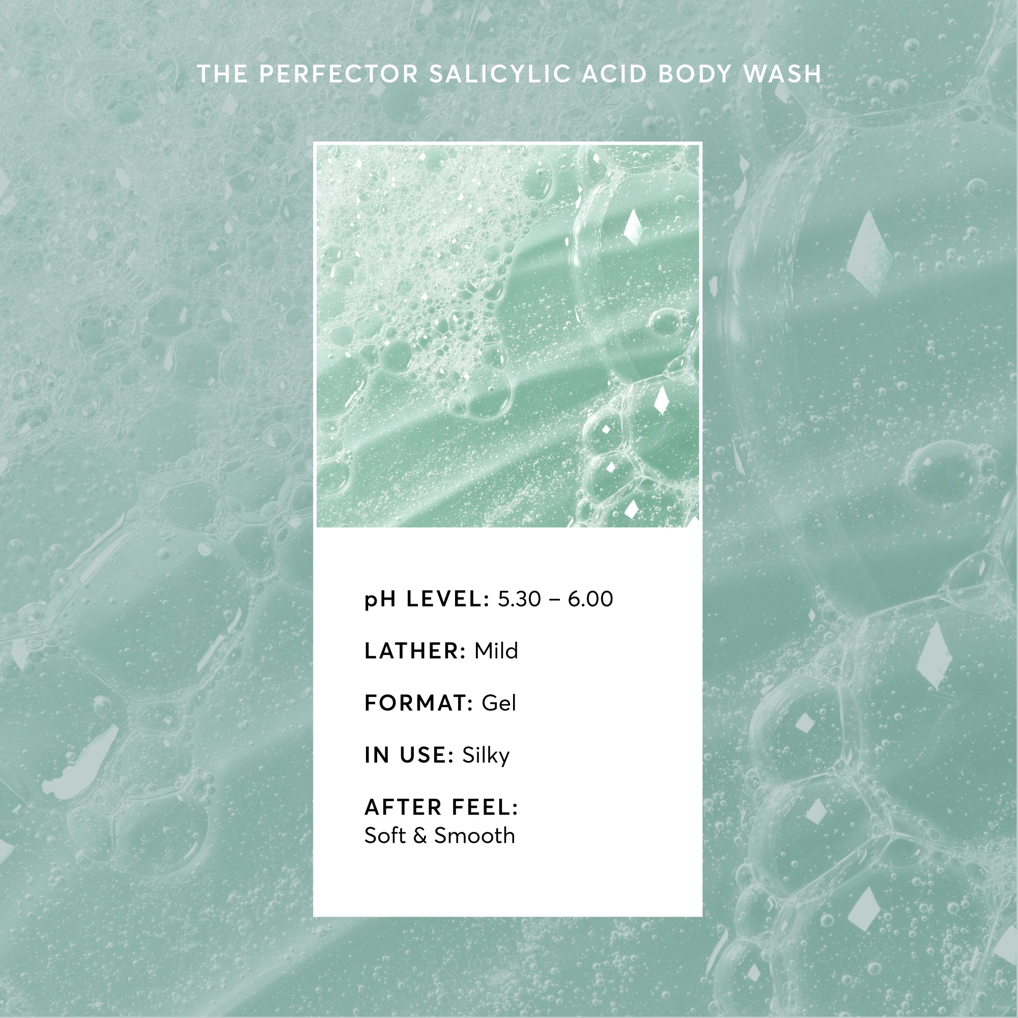 The Perfector Salicylic Acid Body Wash Travel Size