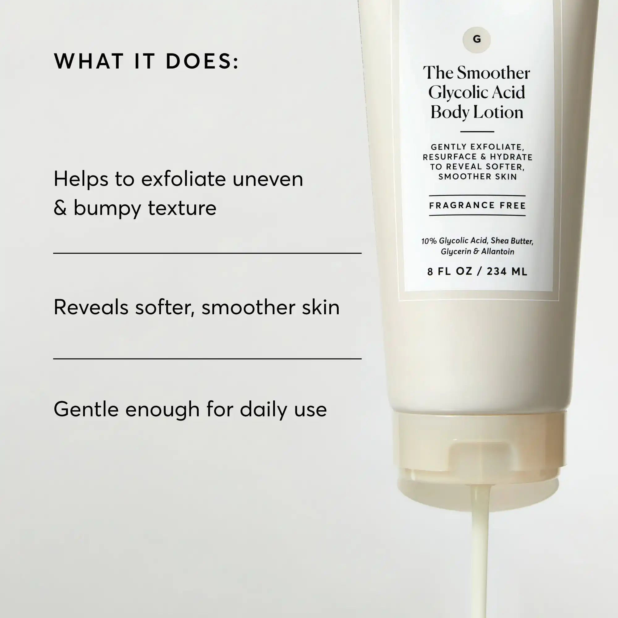 The Smoother Glycolic Acid Body Lotion