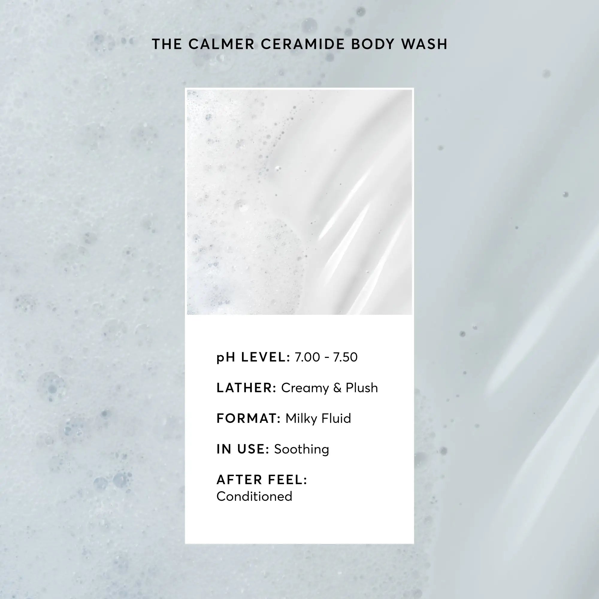 The Calmer Ceramide Body Wash