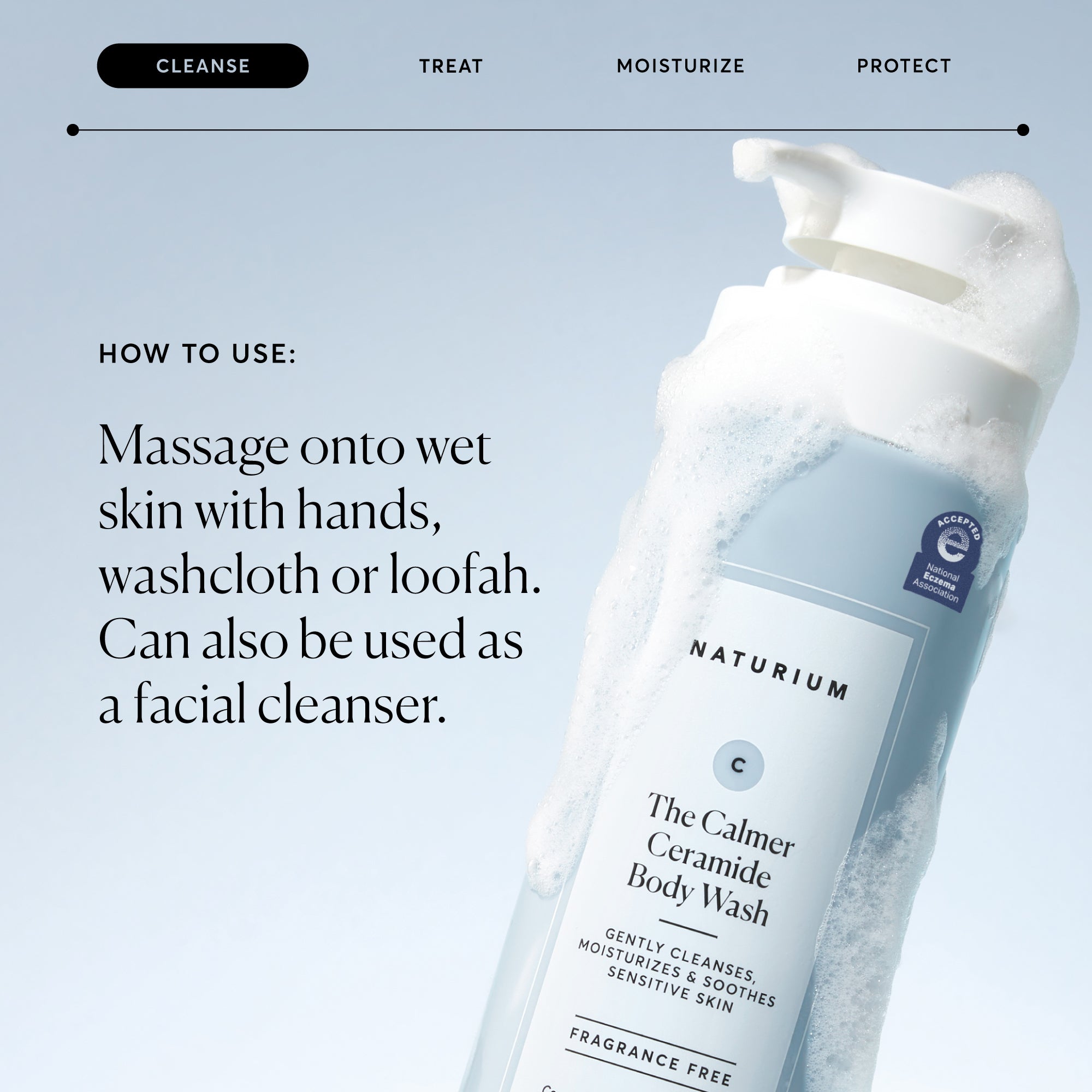 The Calmer Ceramide Body Wash