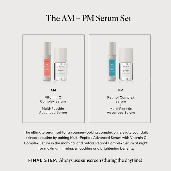 The AM + PM Serum Set