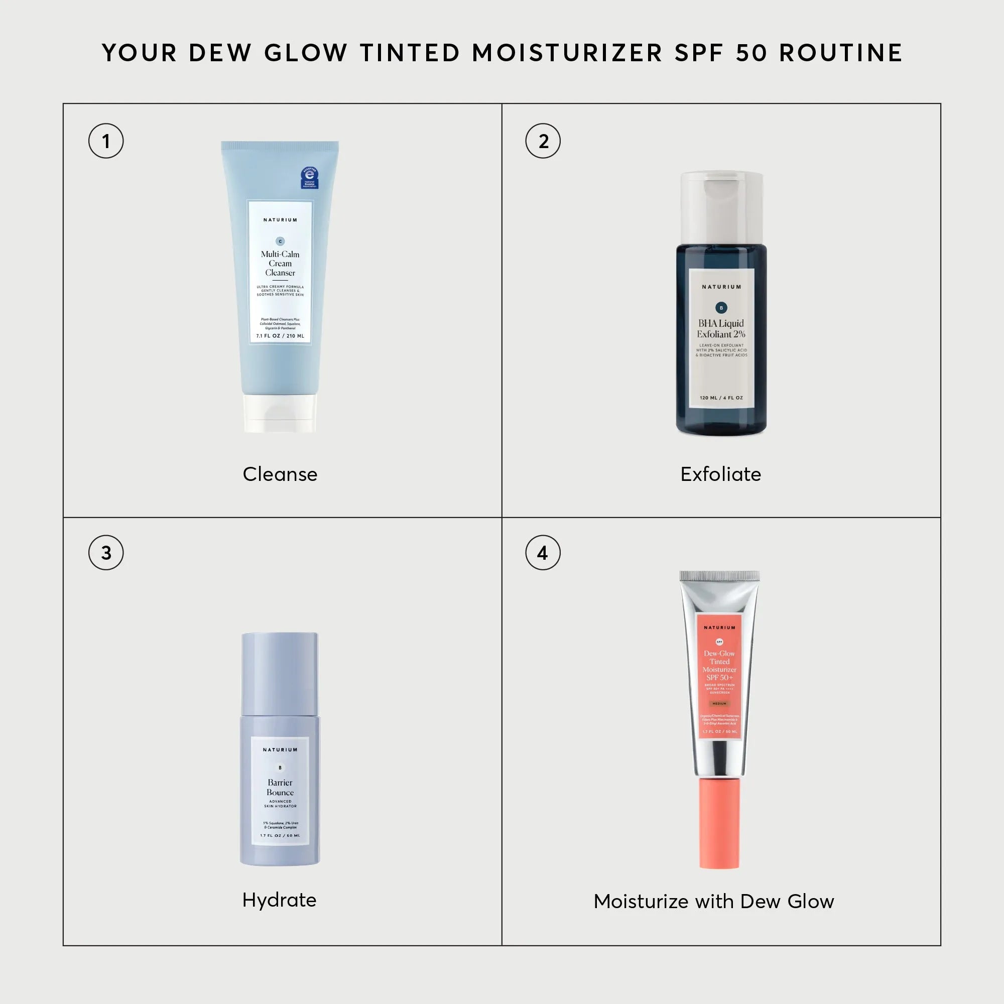 Dew-Glow Tinted Moisturizer SPF 50+