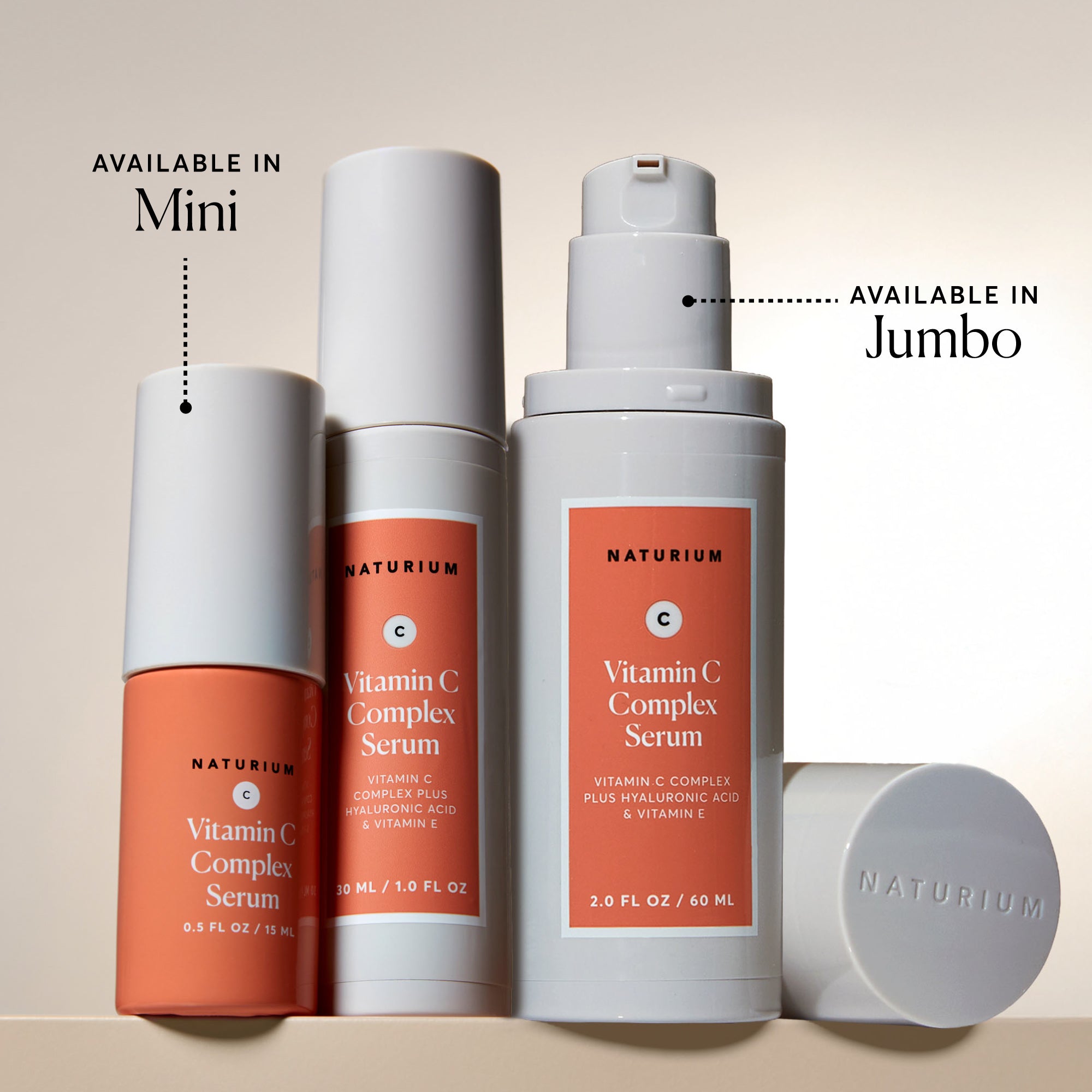 Vitamin C Complex Serum Jumbo | Brightening Vitamin C Serum | Naturium