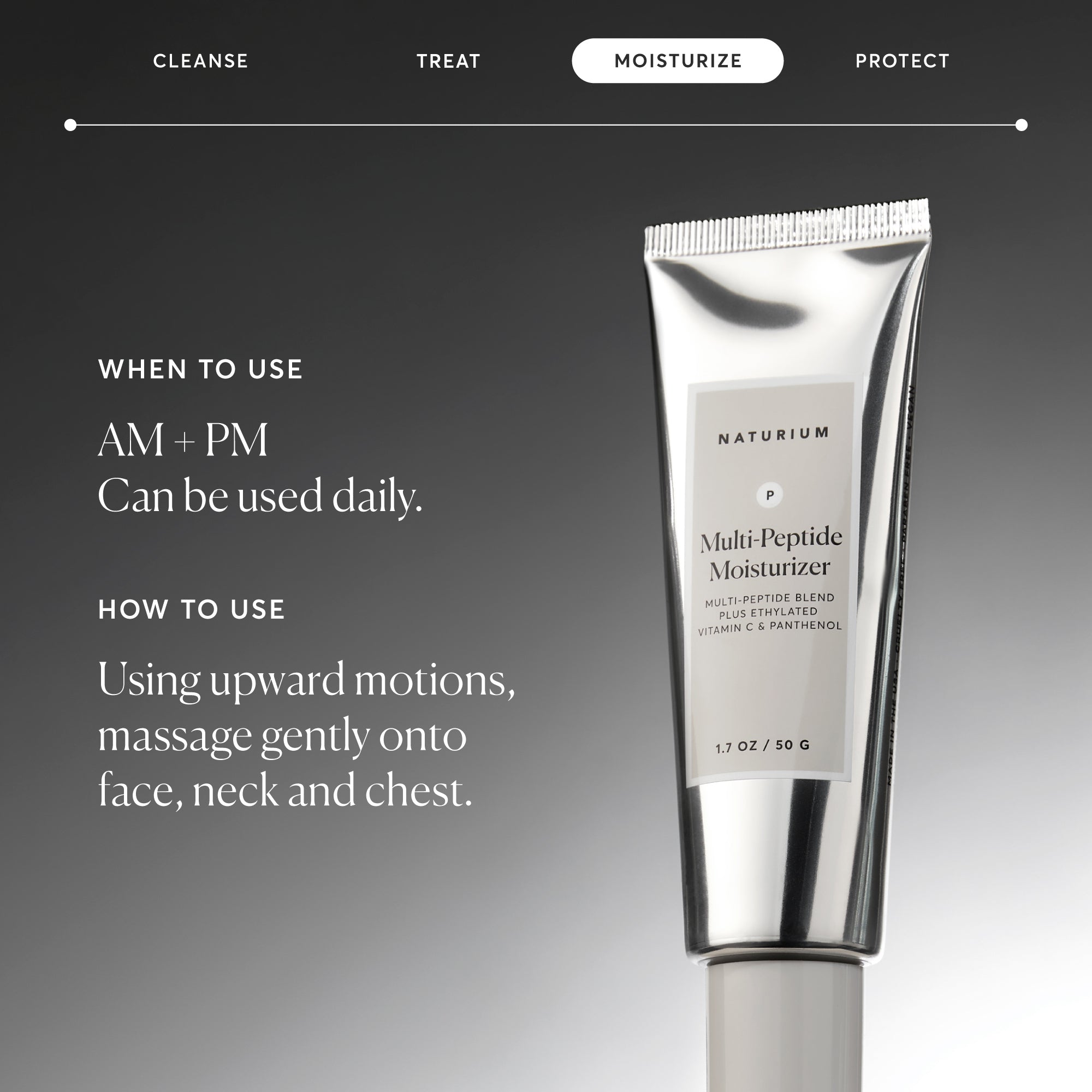 Multi-Peptide Moisturizer Jumbo for Fine Lines & Wrinkles | Naturium