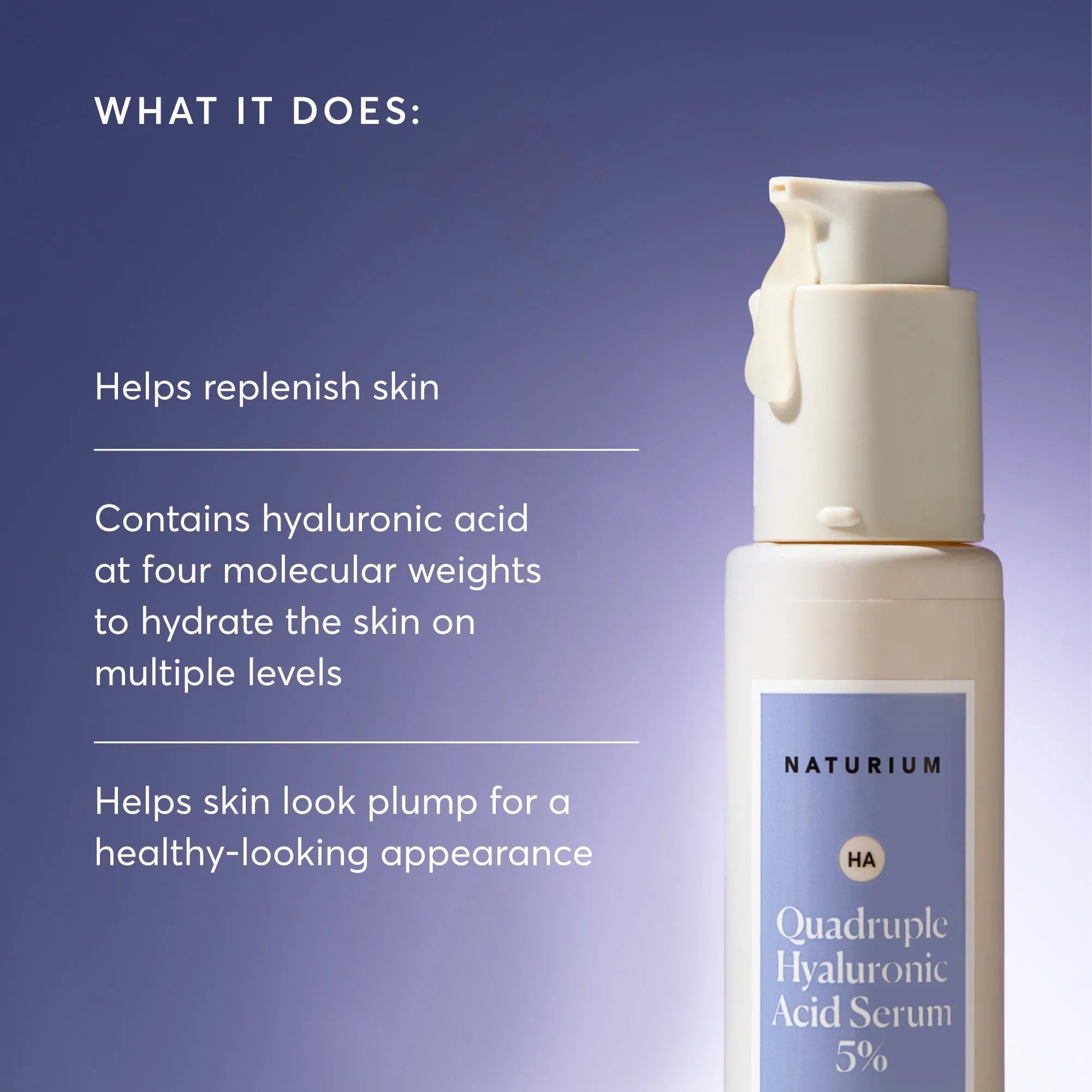 Quadruple Hyaluronic Acid Serum 5%