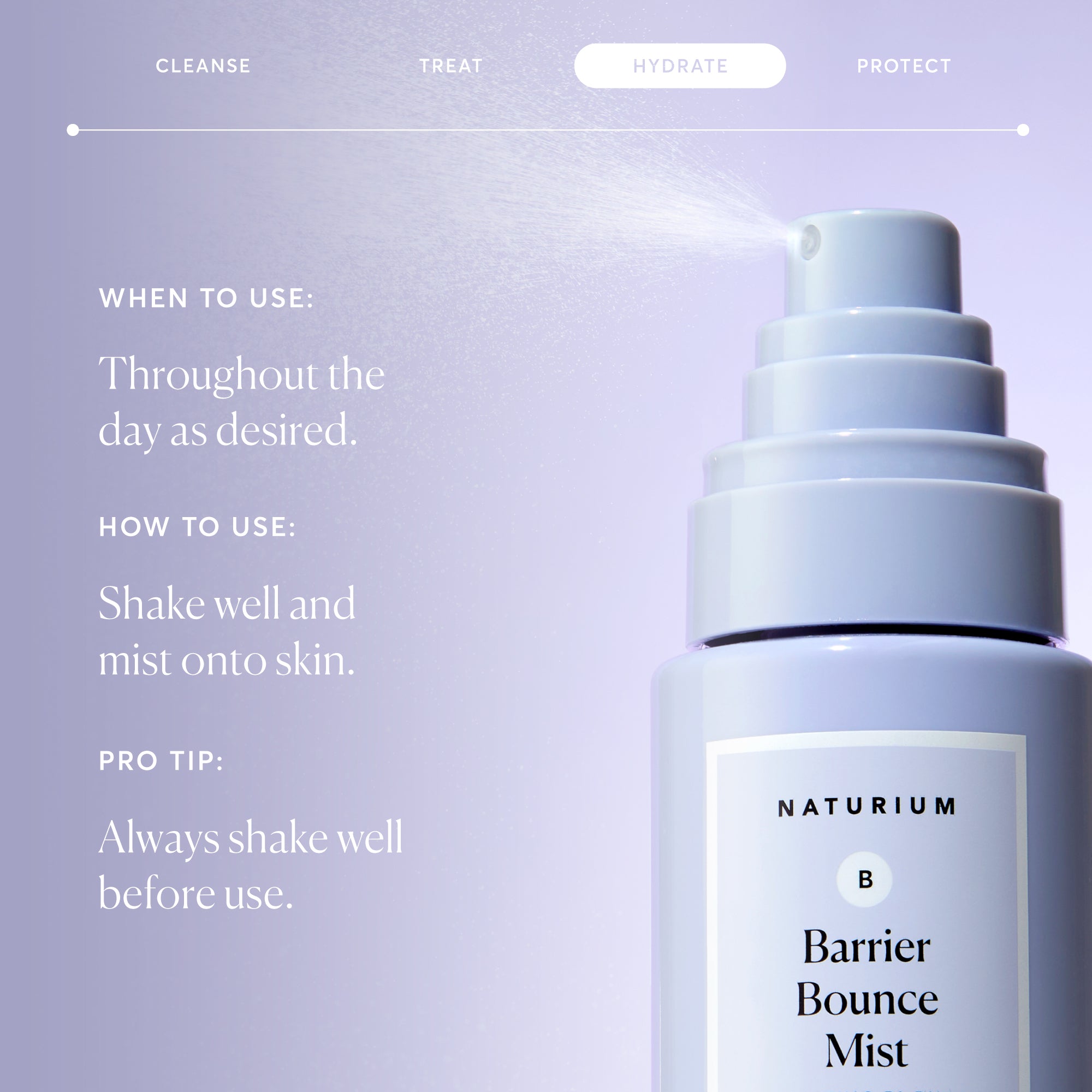 Barrier Bounce Bi-Phase Mist