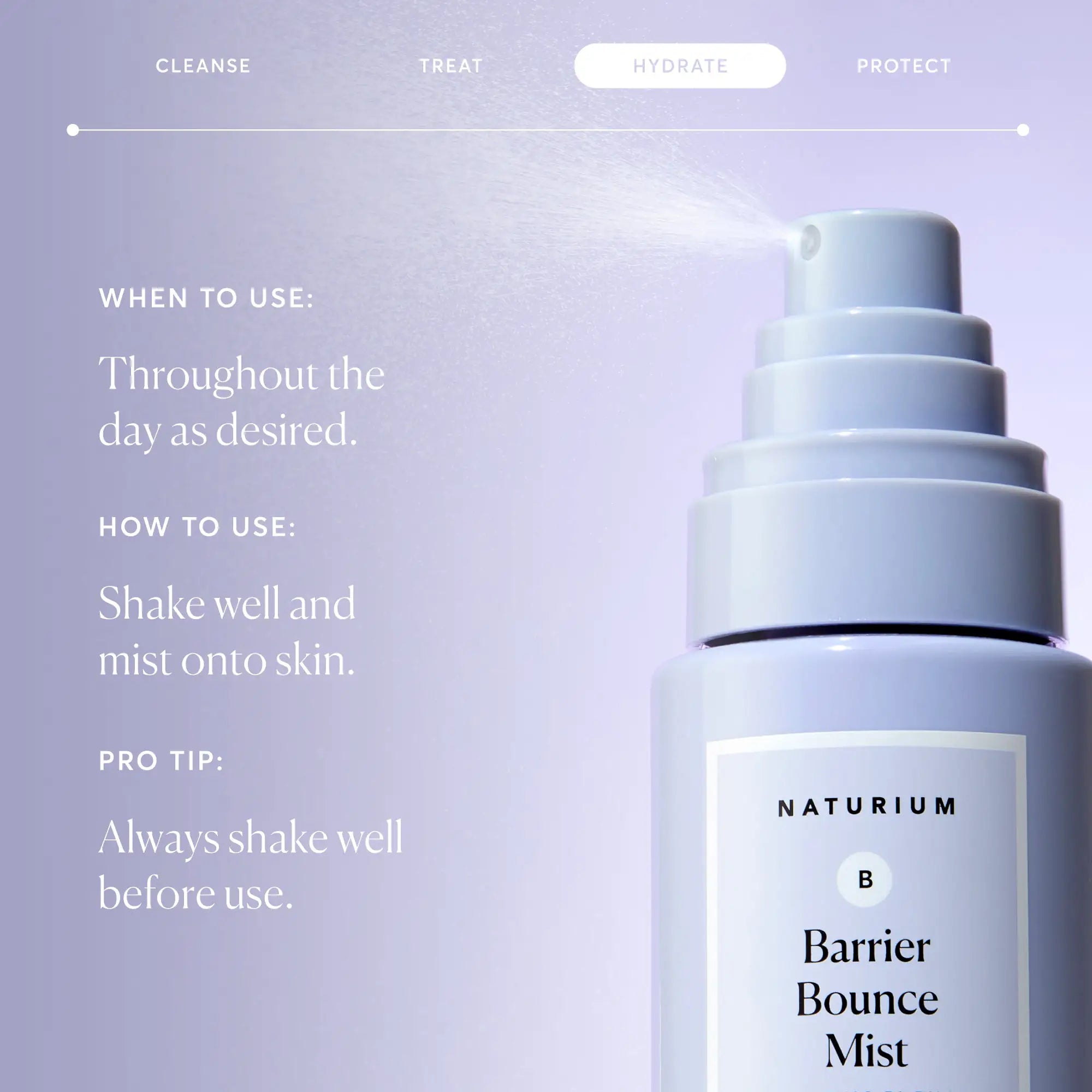 Barrier Bounce Bi-Phase Mist