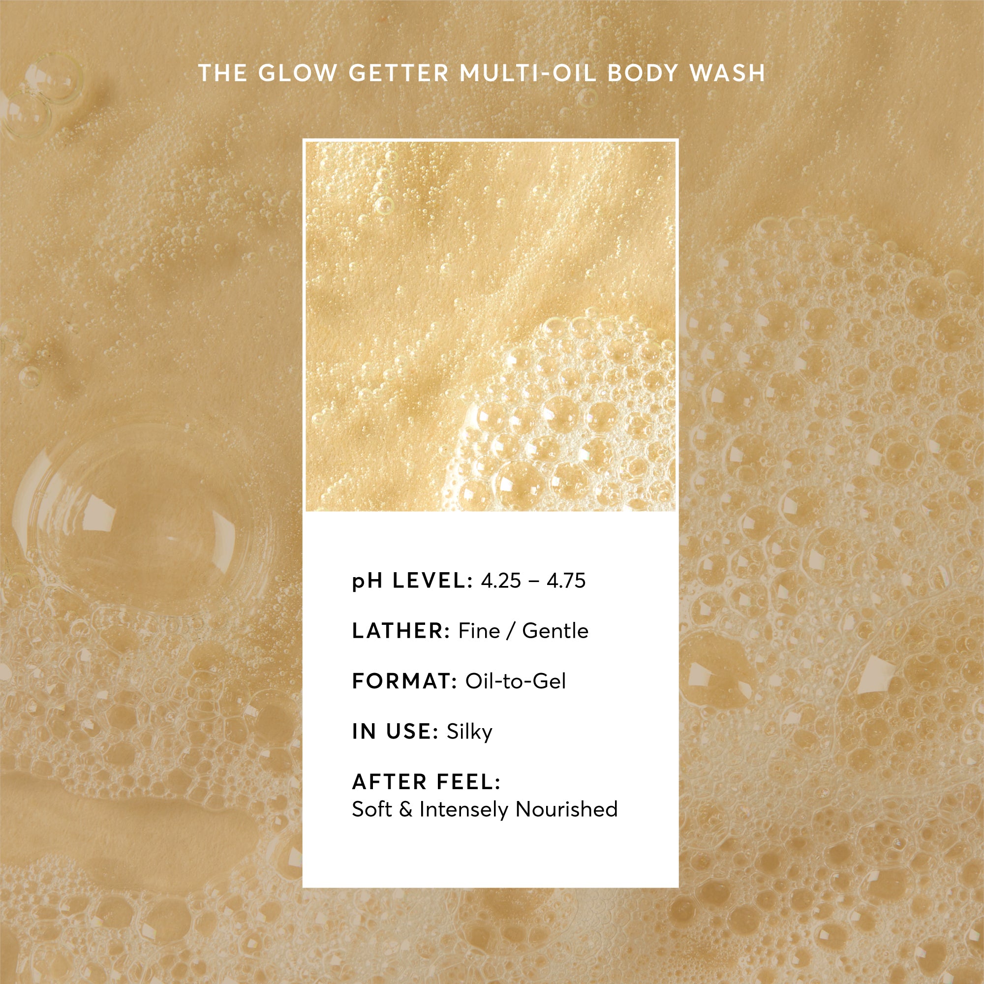 The Glow Getter Multi-Oil Hydrating Body Wash | Gentle Cleanse