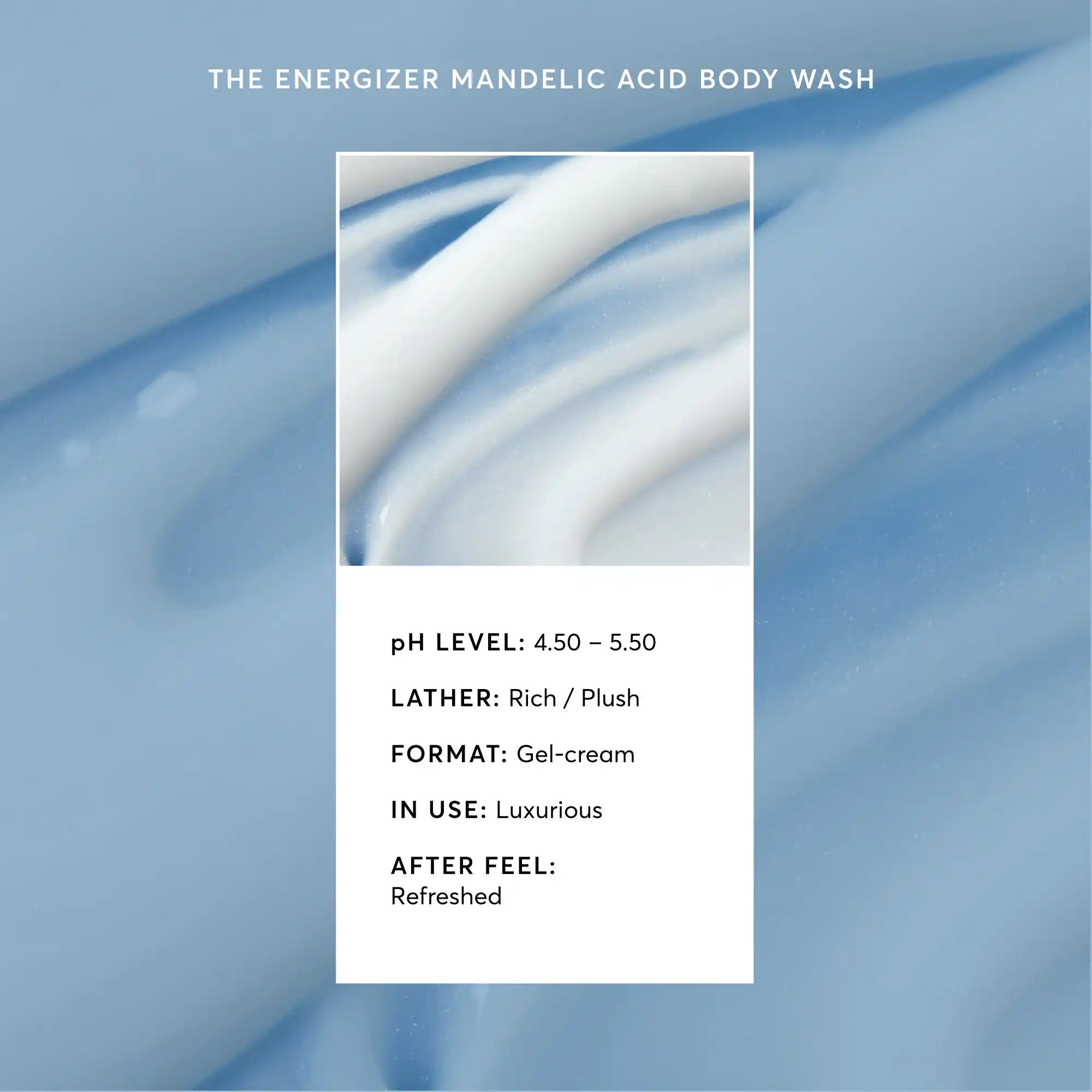 The Energizer Mandelic Acid Body Wash