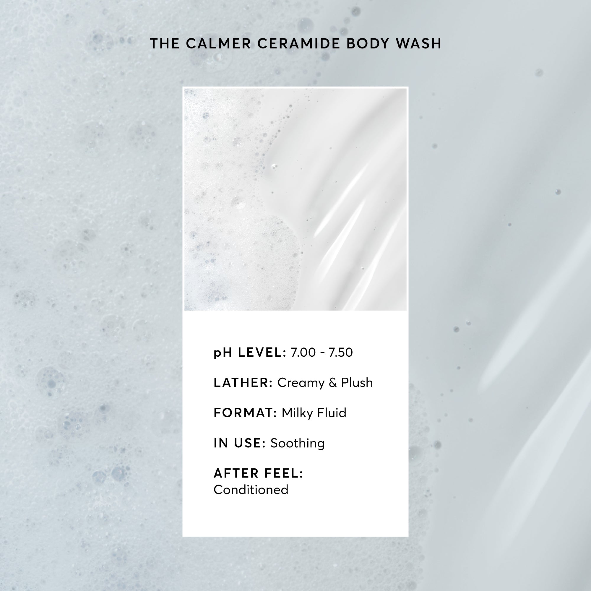 The Calmer Ceramide Body Wash