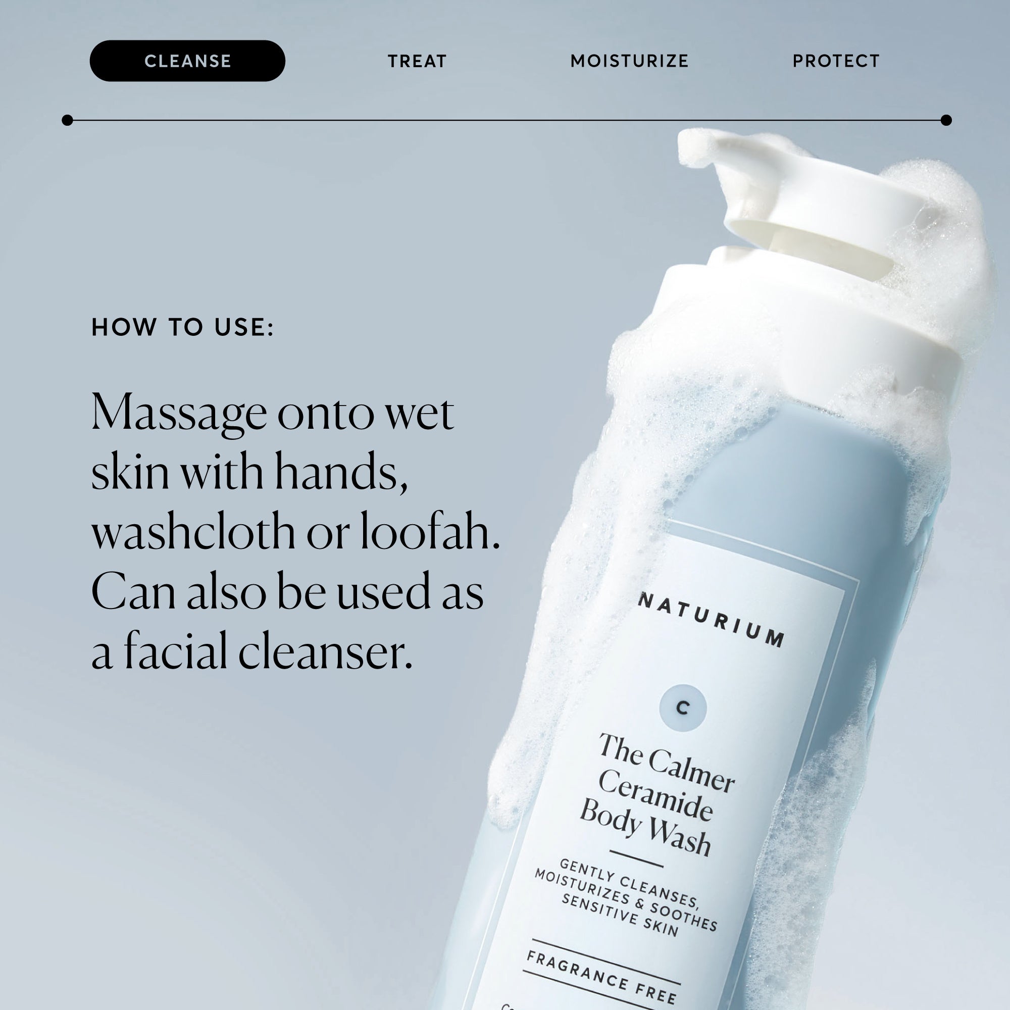 The Calmer Ceramide Body Wash