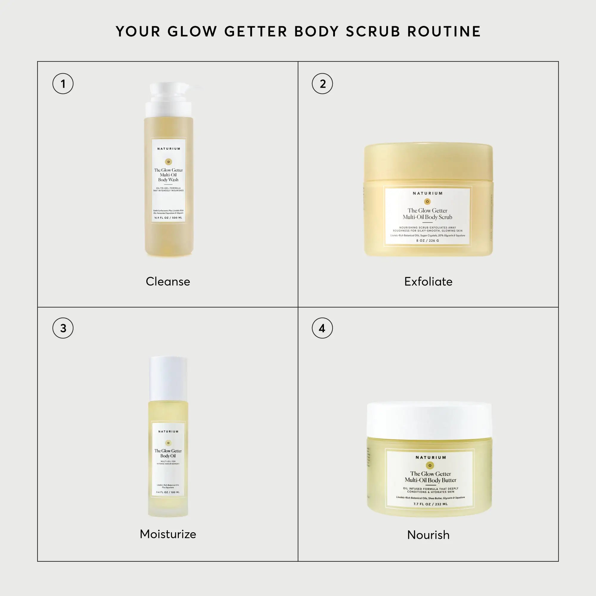 The Glow Getter Multi-Oil Body Scrub