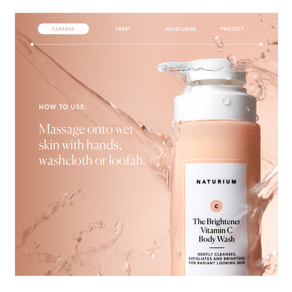 The Brightener Vitamin C Brightening Body Wash