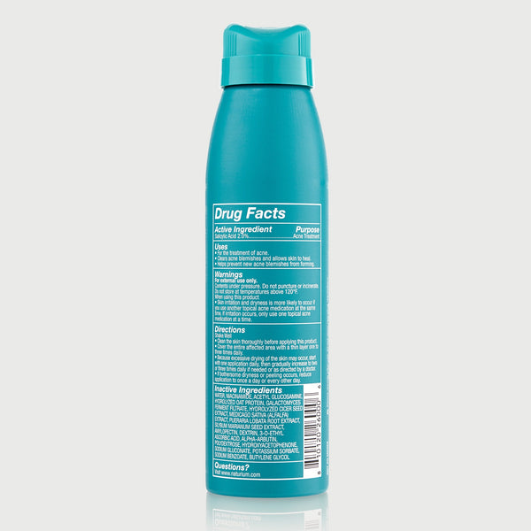 Salicylic Acid Body Spray 2% - Fight Breakouts In Hard To Reach Places ...
