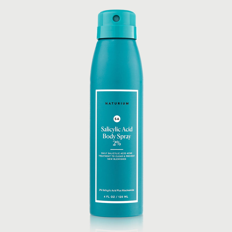Continuous Body Spray Salicylic Acid Body Spray 2% - Fight Breakouts In Hard To Reach Places ...