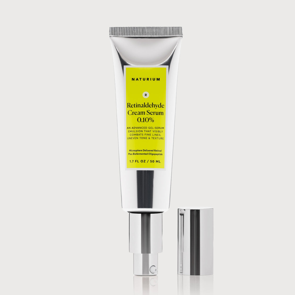 Advanced Retinaldehyde Serum For Improving The Look Of Fine Lines, Uneven Tone & Texture – Naturium    